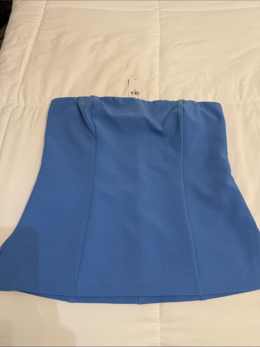Express Light Blue Strapless Tube Top new with tags size M